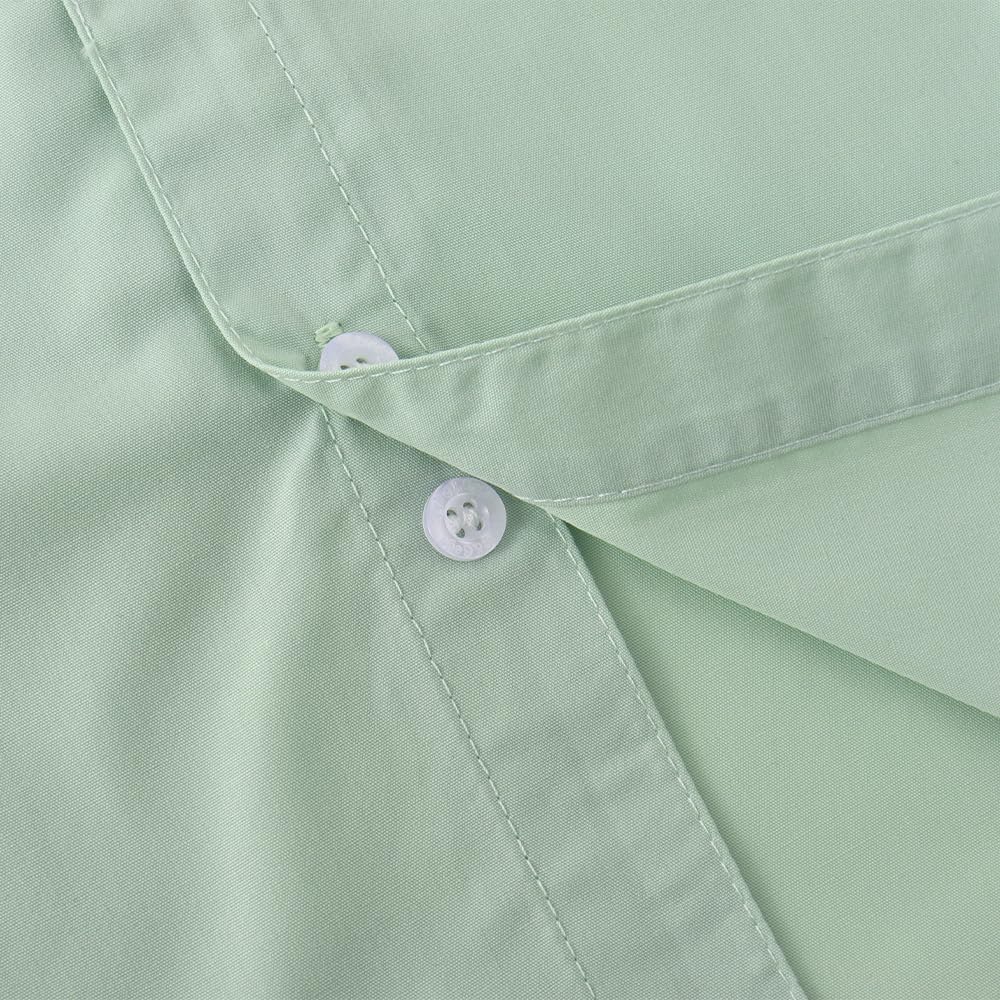 Spring&Gege Boys' Short Sleeve Dress Shirts Formal Uniform Poplin Solid - Image 6