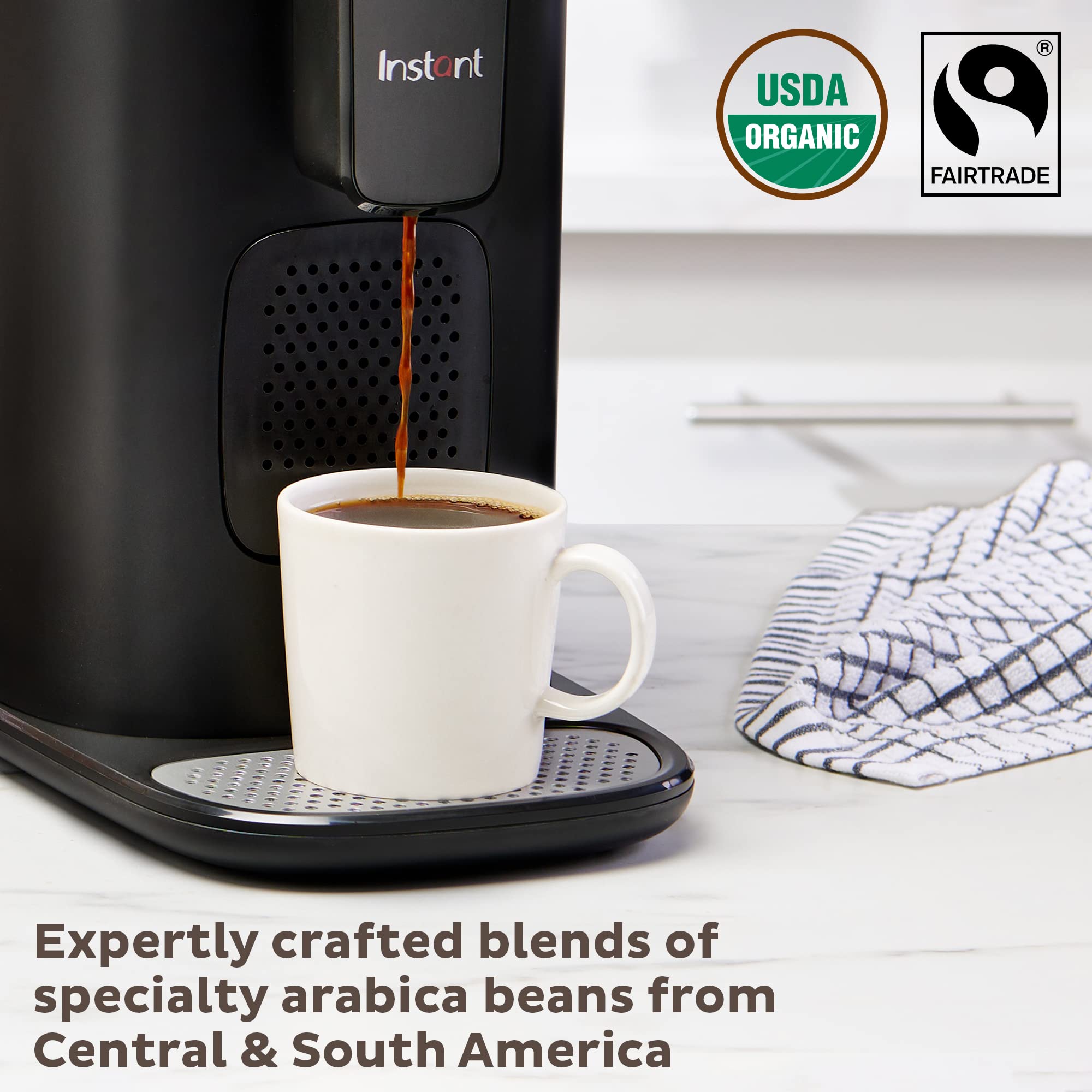 Instant Dual Pod Plus 3in1 Coffee Maker And Espresso Maker With