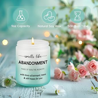 GSPY Scented Candles - Friends Moving Away, Coworker Leaving Ideas, Funny Retirement Gifts for Women, Men - Goodbye, Going Away, Farewell Gifts for Coworkers, Boss, Work Bestie, Woman, Best Friend