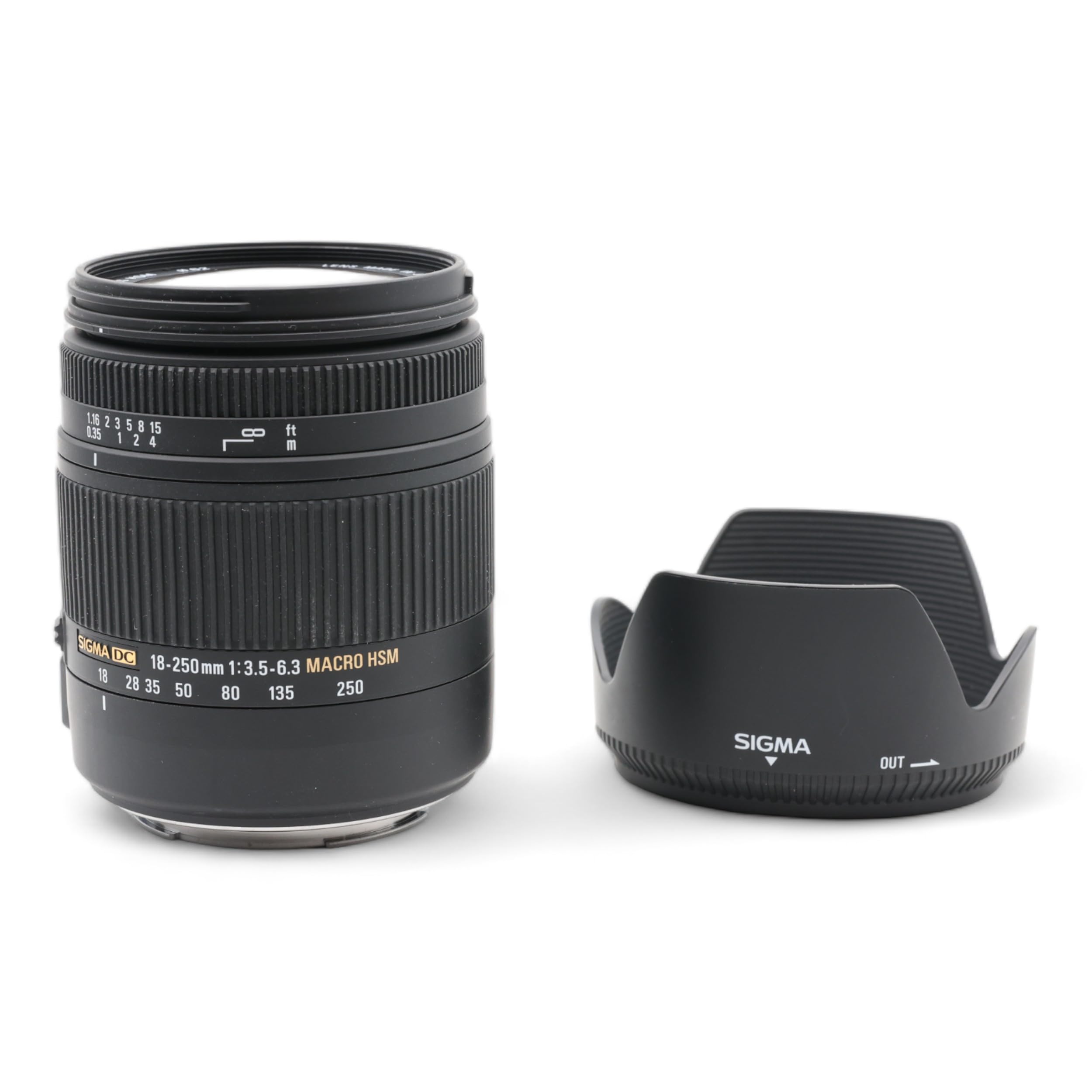 Amazon.com : Sigma 18-250mm f/3.5-6.3 DC OS HSM IF Lens for Canon 