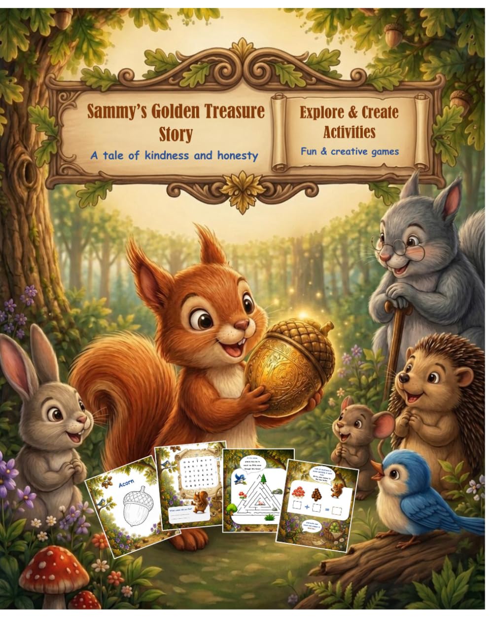 Sammy’s Golden Treasure Story: A tale of kindness and honesty