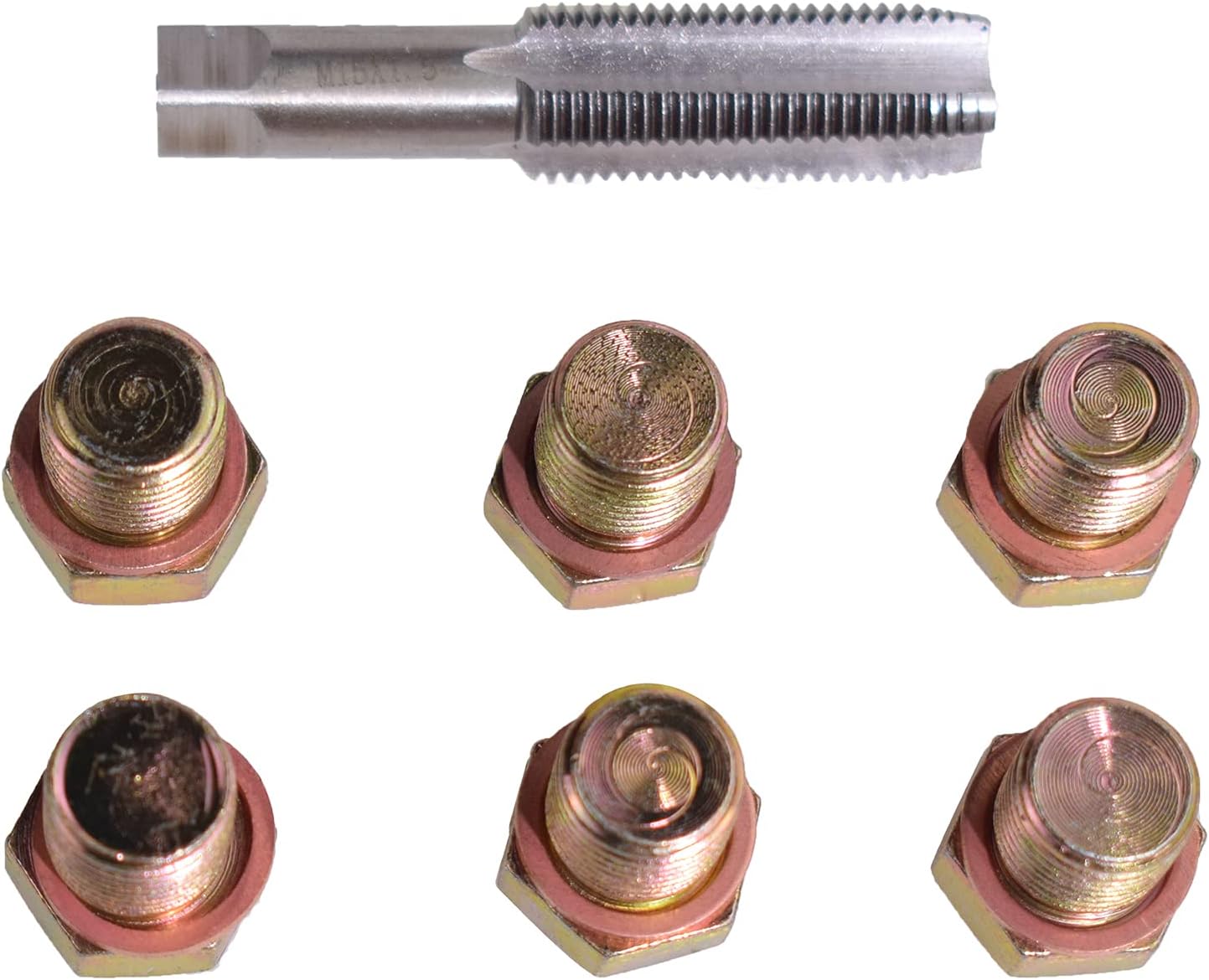 Supercrazy M15 X 1.5MM Oil Pan Drain Plug Thread Repair Tool Kit SUK0087C