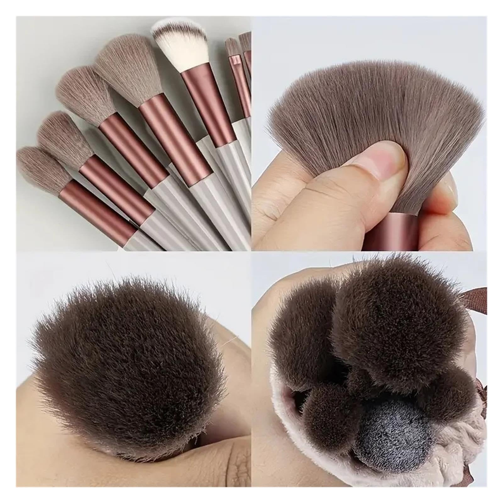 13 brochas de maquillaje