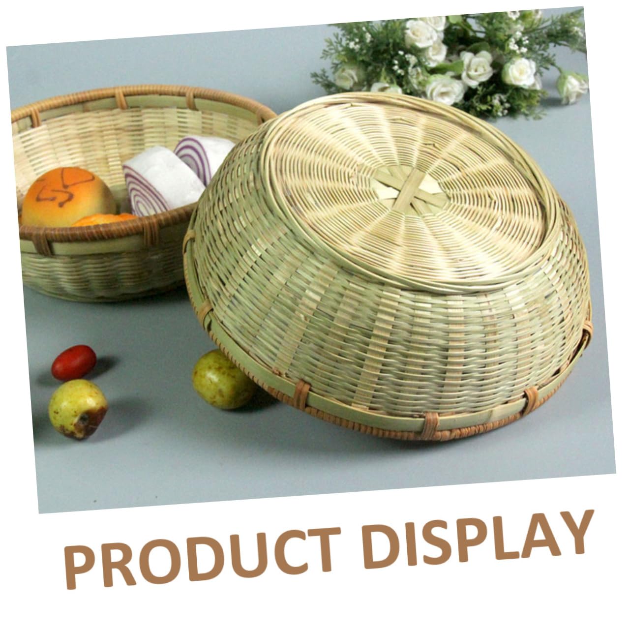 ABOOFAN 3Pcs Storage Practical Fruit and Vegetable Containers for Home Organization Kitchen Green for Daily Use and Giving