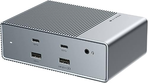 Miniatura 10 de Hyper Unidad USB-C y Thunderbolt 4 Hub con fuente de alimentación GaN integrada: tres puertos Thunderbolt 4 downstream y un puerto ascendente