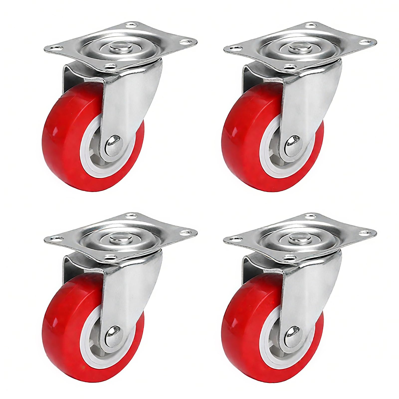 Youery Furniture Castors, 38 mm Swivel Castors, Heavy Duty