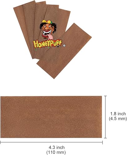 Miniatura 4 de Papeles de liar saborizados, 6 sabores (12 paquetes de 5) fibras herbáceas de tamaño King (4.331 in)