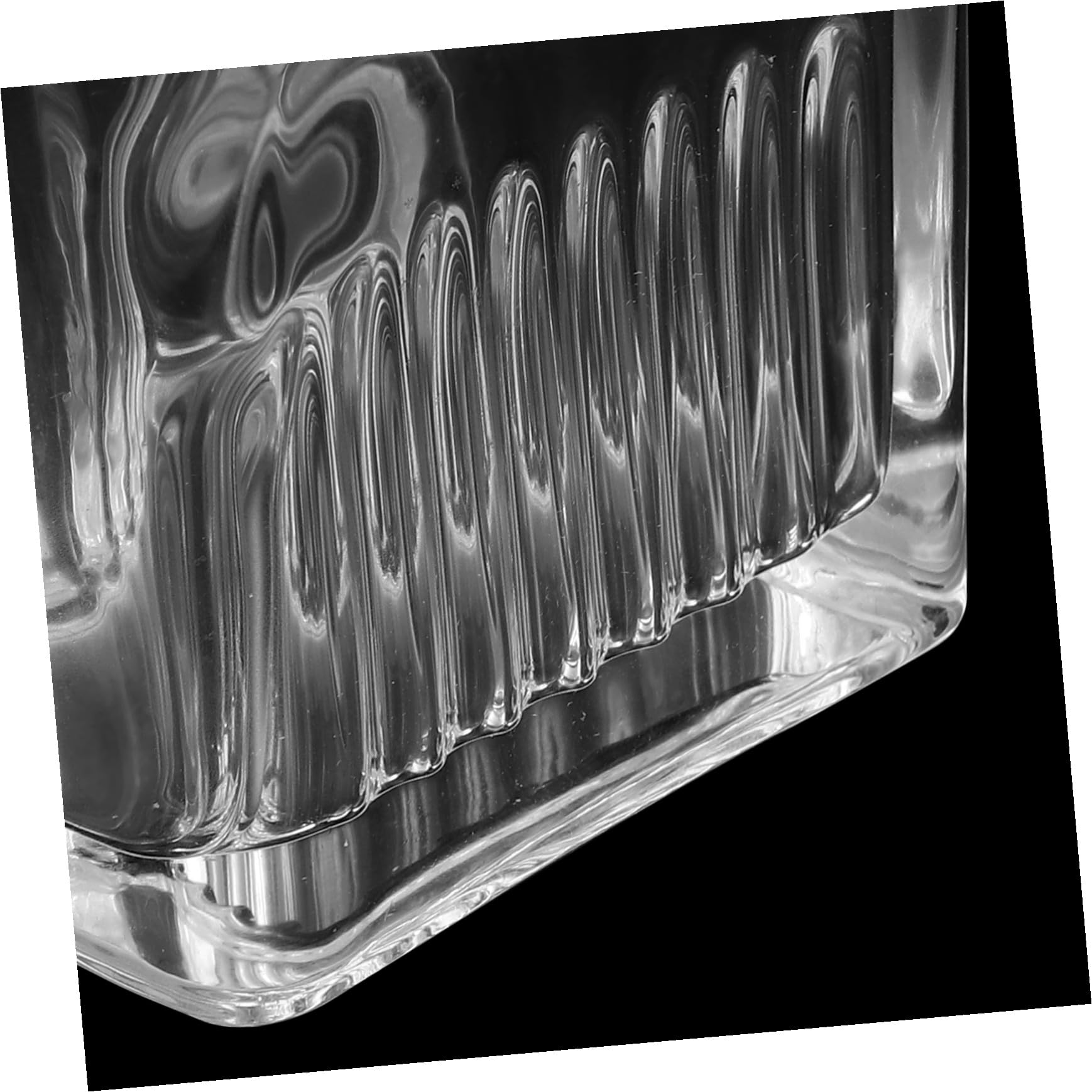 Hemobllo Barattolo con Portavetrini Integrato in Vetro Trasparente per Colorazione Vetrini da 9 Slide per Procedures di Laboratorio e Sperimentazioni Scientifiche