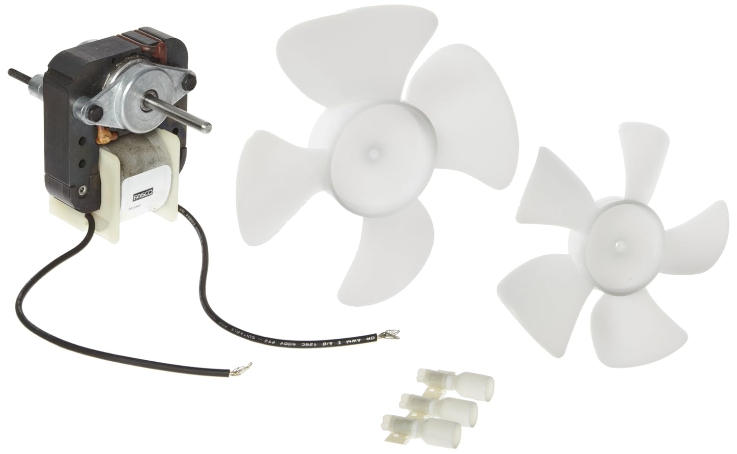 Fasco K670 C Frame Open K Line Shaded Pole OEM Replacement Electric Motor with Sleeve Bearing, 1/150HP, 3000rpm, 115VAC, 60Hz, 0.61 amps, For Vent Fan