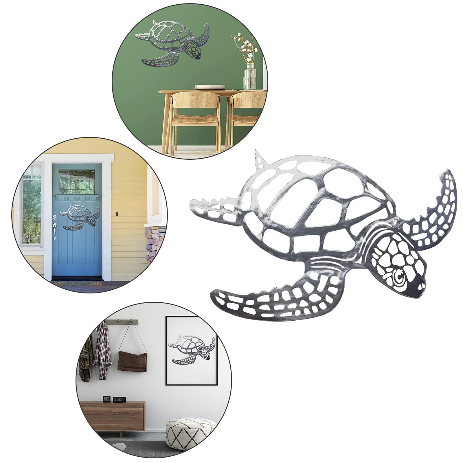 Décoration murale en métal – tortue marine – 🤿 ! Le magazine de la plongée sous marine