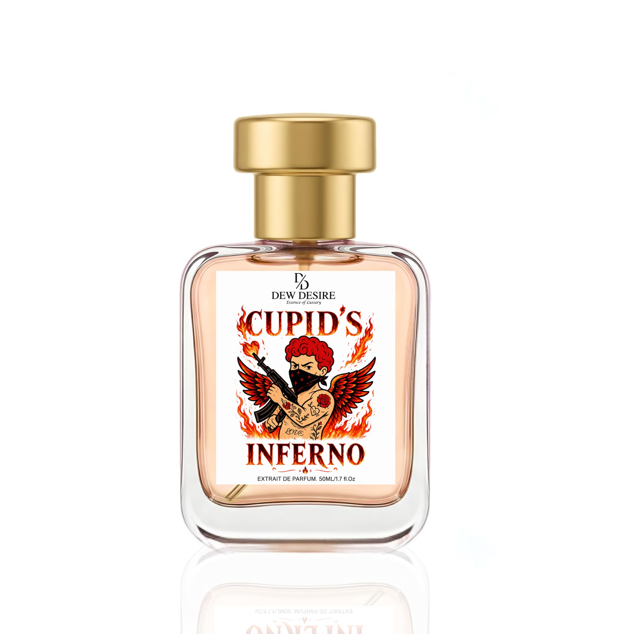 Cupid Inferno Luxury Cologne Fragrance for Men & Women Luxury Long Lasting 50ML-image-26