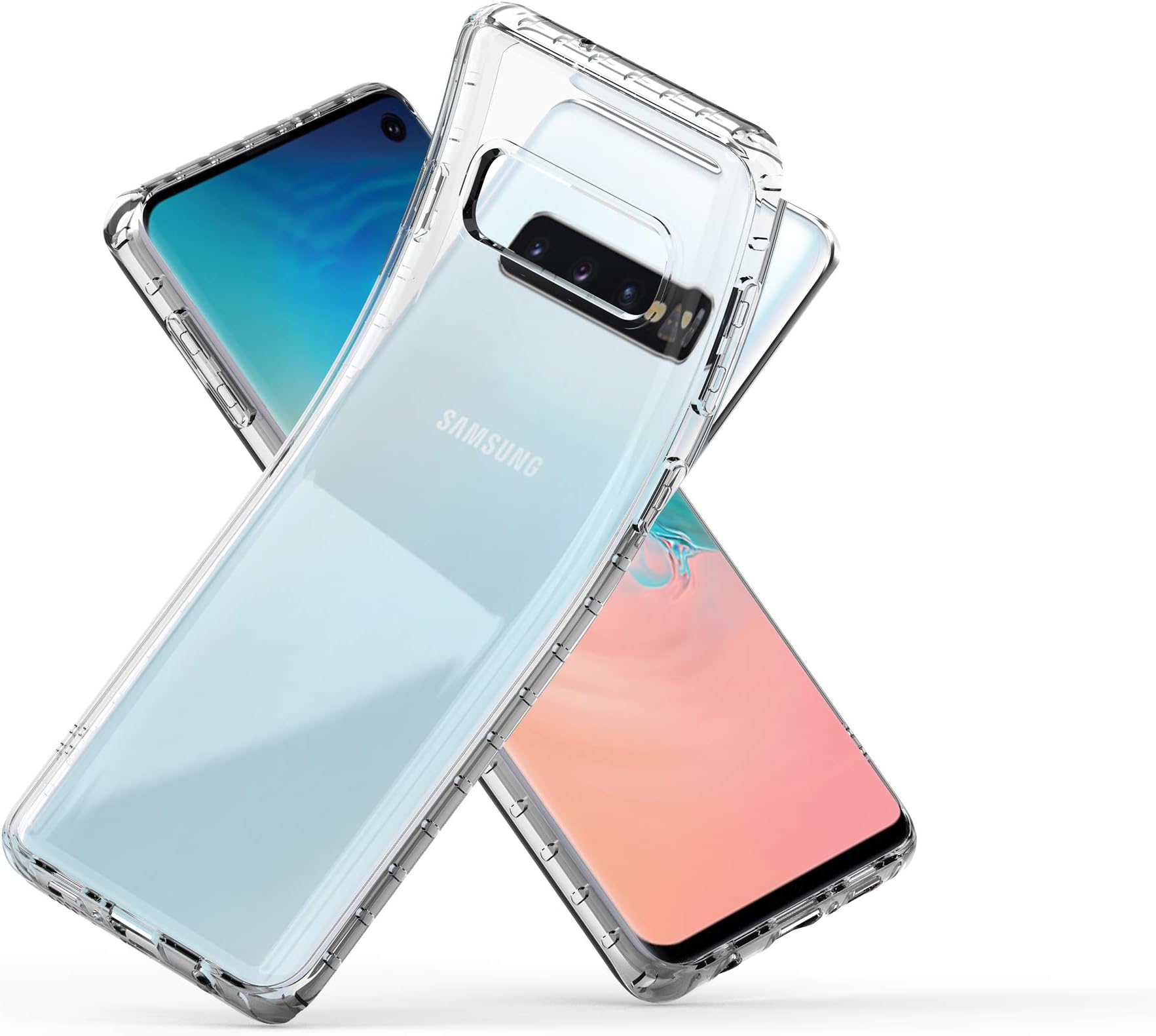 Zebrago Phone Case for Samsung Galaxy S10 Soft TPU Phone Case Luxury Slim Ultra Thin Lightweight Stylish (Clear)