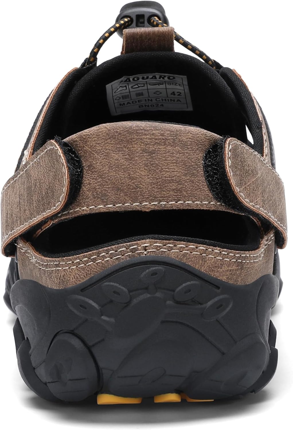 SAGUARO Men's Sport Sandals Adjustable Strap Closed Toe Outdoor Hiking Sandal Beach Water Shoes - Image 4