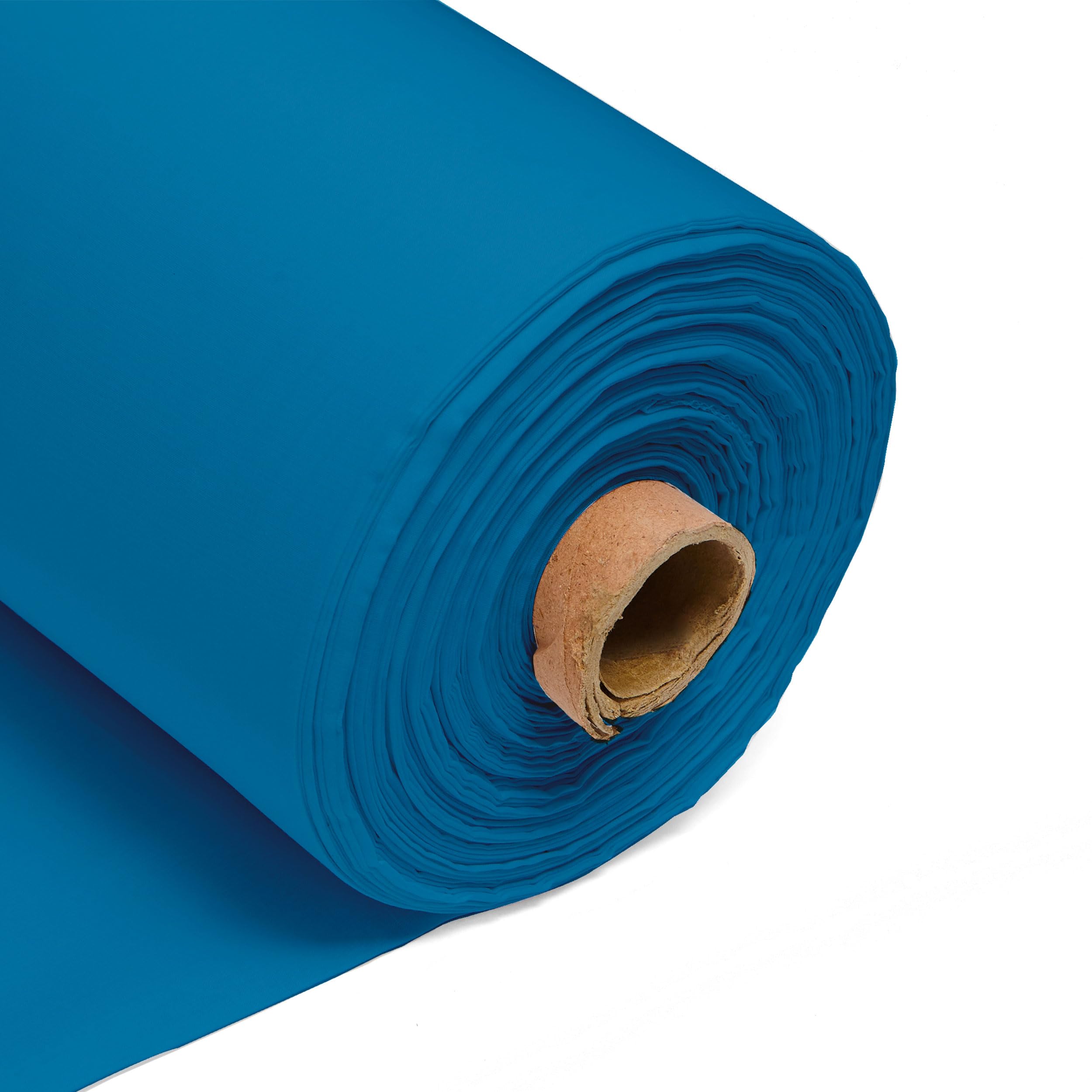 Teal 100% Cotton Plain Fabric 60 Inch 150cm Wide 150GSM Material - Sewing, Dressmaking, Quilting, Curtain Linings, Pillowcases & Totes by CRAFT Queen LTD - 25 Metre