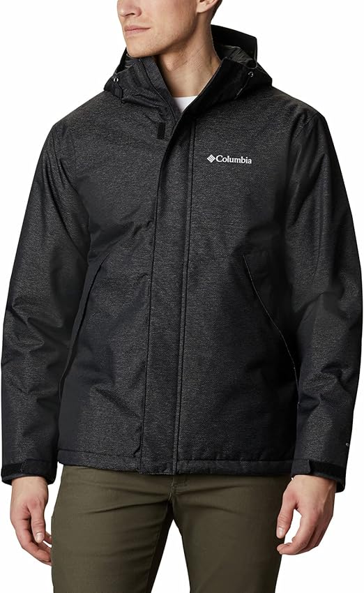 columbia men's insulated rain jacket