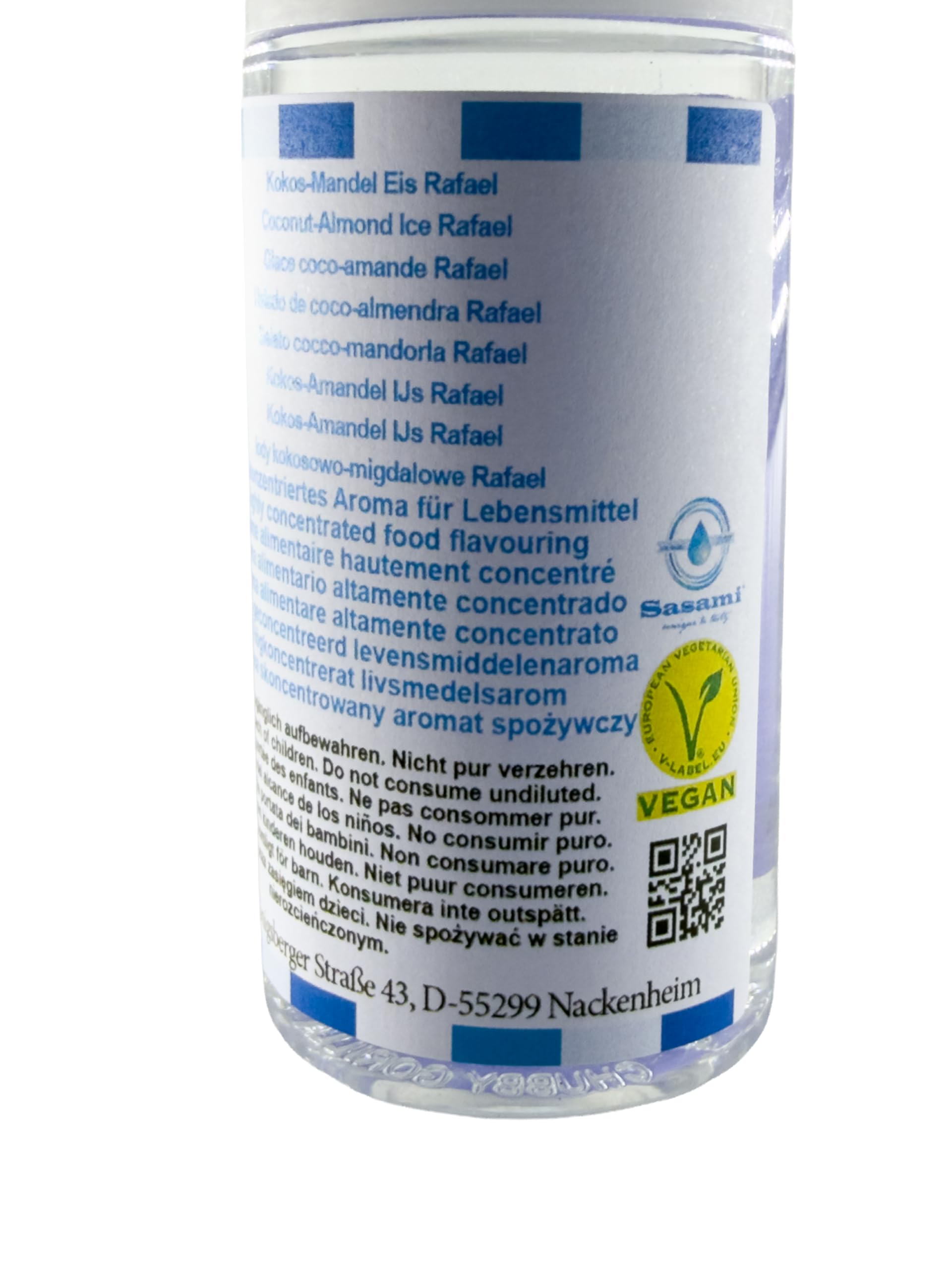 Coconut-Almond Ice Rafael Flavor Concentrate - Vegan - Sasami - 100ml — view 8