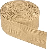 Vista 237 de PATIKIL Cinta de sarga de algodón de 1 pulgada, 50 yardas, cinta de algodón, cinta de encuadernación al bies, cinta de espiga para costura, Verde