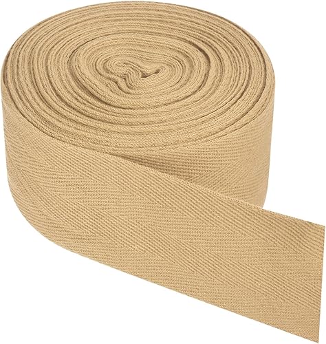Vista 237 de PATIKIL Cinta de Sarga de Algodón de 3/4 Pulgada 50 Yardas Cinta de Algodón Cinta al Bies de Encuadernación Ribete de Cinta de Espiga para Costura
