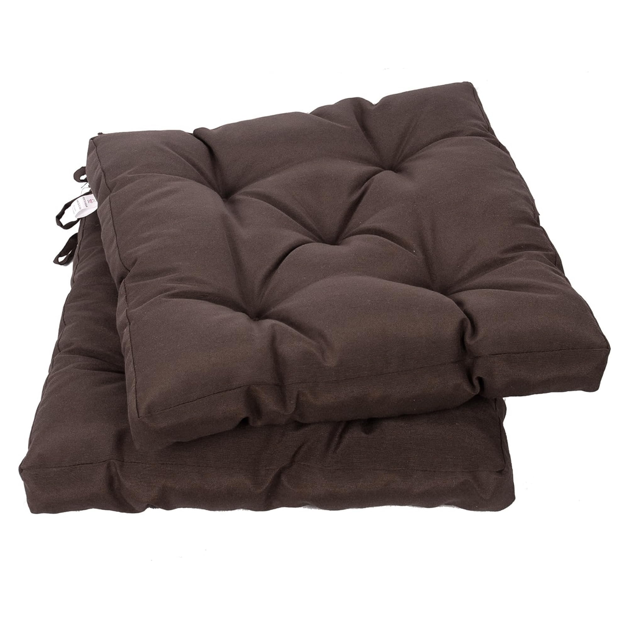 Viste tu hogar Pack 2 Cojines para Silla, 40x40x5 CM, Efecto Tridimensional, Relleno de 100% Poliéster, Ideal para Comedor, Terraza, Salón y Restaurante, Color Raya Beige, Fabricado en España — view 31