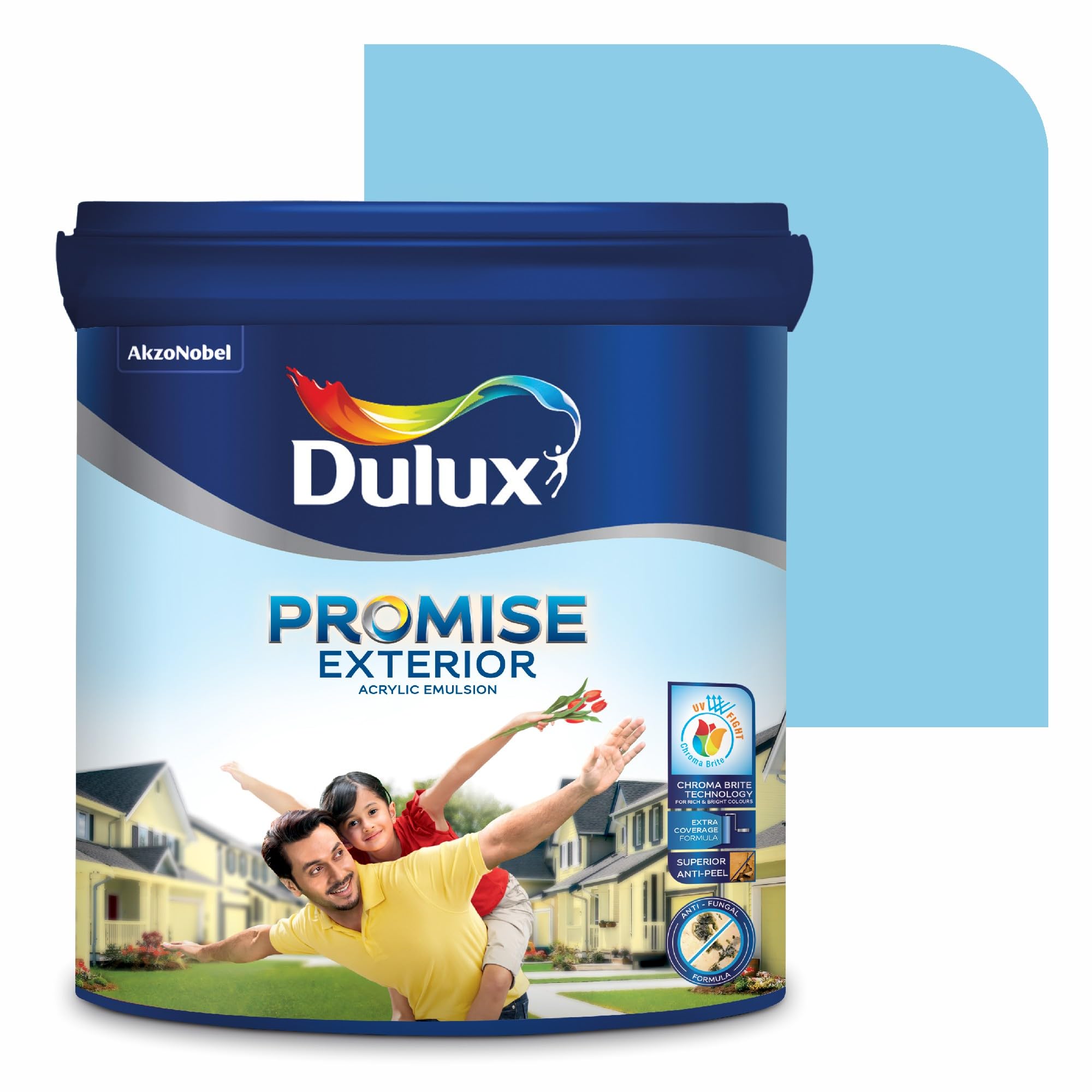See full amazon price history chart for Dulux Promise Exterior Emulsion Paint (1L, Blue Chiffon) | Ideal for Exterior Walls | Smooth Finish | Anti-Peel & Anti-Crack | Long-Lasting Colors Dulux Promise Exterior Emulsion Paint (1L, Blue Chiffon) | Ideal for Exterior Walls | Smooth Finish | Anti-Peel & Anti-Crack | Long-Lasting Colors (B0CJ572H74) Amazon Price History, Amazon Price Tracker