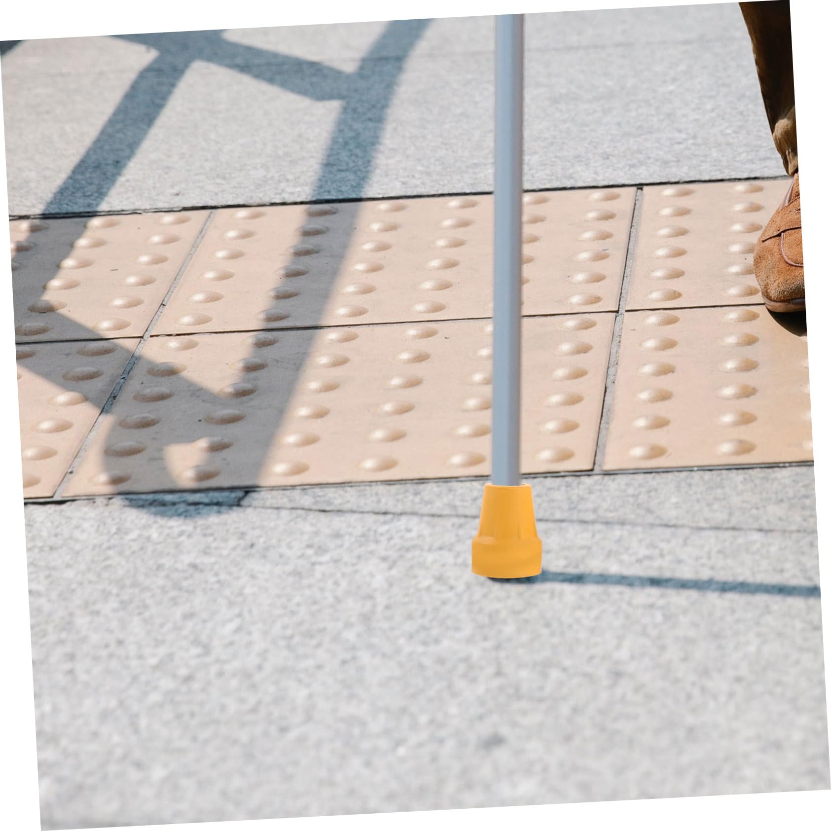 5 Sätze Anti-rutschkopf Und Sohle Deckblock Gehstock Wanderstock Zubehör Fuß Spazierstock Ersatz Für Die Stockspitze Teile Für Wanderstöcke Gummi Yellow 4 Stück * 5