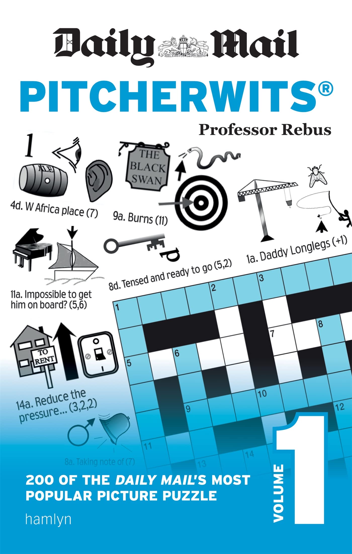 Daily Mail Pitcherwits - Volume 1 (The Daily Mail Puzzle Books) By Professor Re