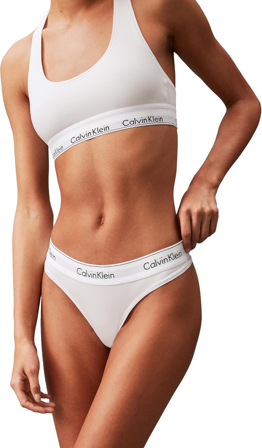 Calvin Klein Women's Cotton Thong image 3