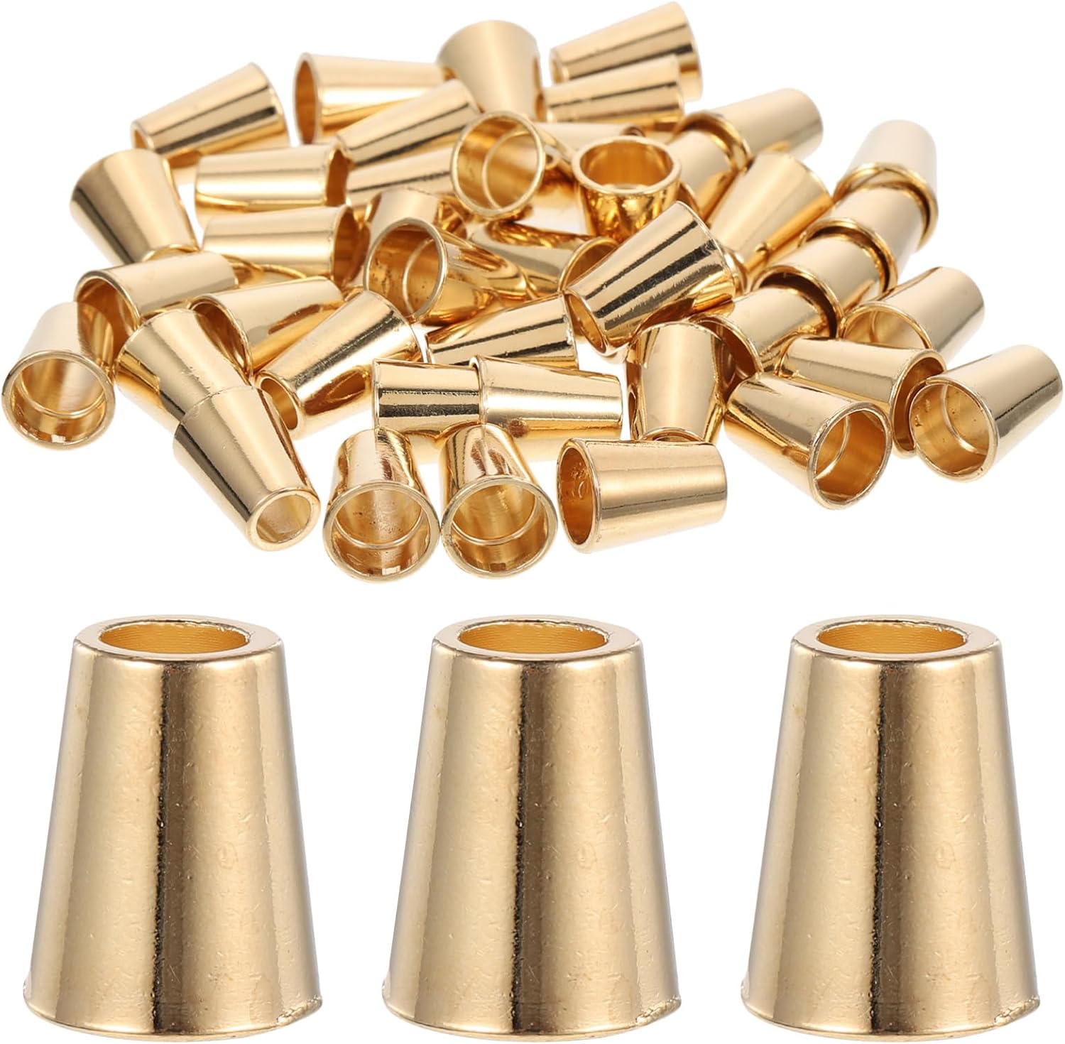 PERSELOSO 3sets Cord Locks Cord Stoppers for Clothing DIY Projects and Lanyards Smooth Finish for Easy Installation and Use 40pcs*3