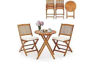 S AFSTAR Patio Bistro Set - The Perfect Outdoor Seating Solution for Two