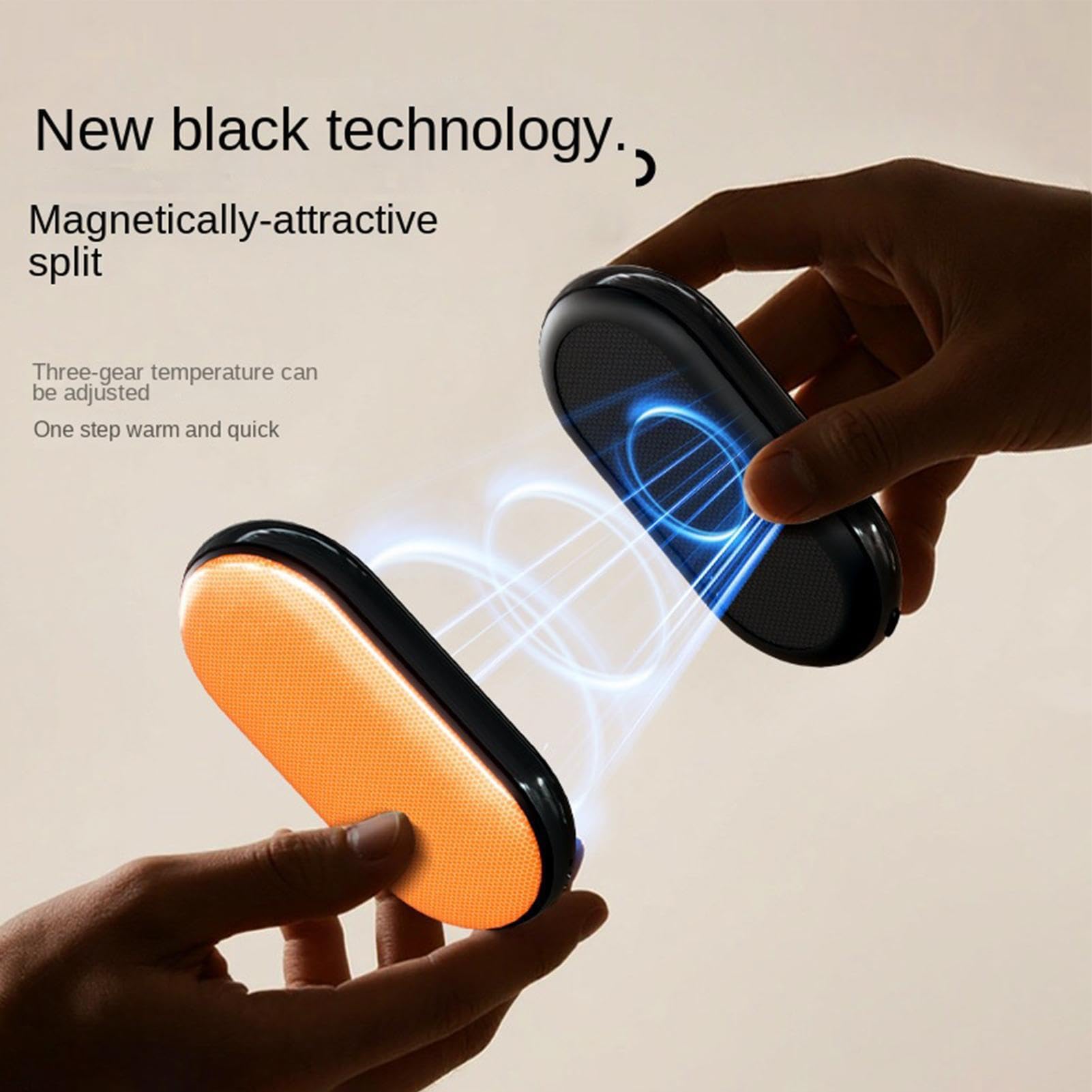 Chauffe-Mains Électriques Réchauffeur électrique magnétique Portable 3