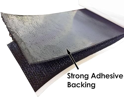 Vista 4 de Electriduct Cinta adhesiva de gancho y bucle de 2 pulgadas, cierre de tela con respaldo adhesivo Utilizado para artes/manualidades y hogar y 100