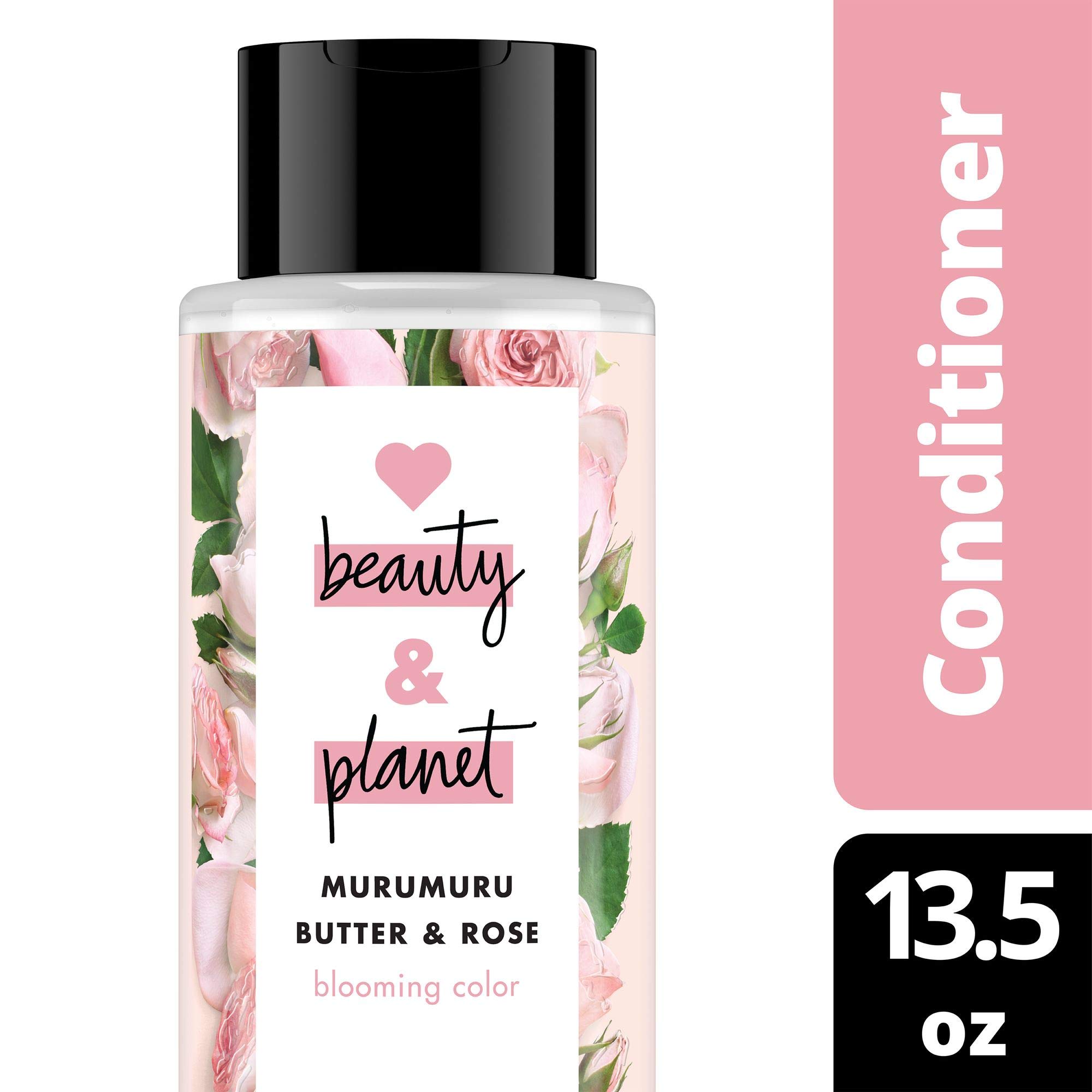Love Beauty And PlanetBlooming Color Conditioner for Color Treated Hair, Murumuru Butter & Rose 13.5 oz