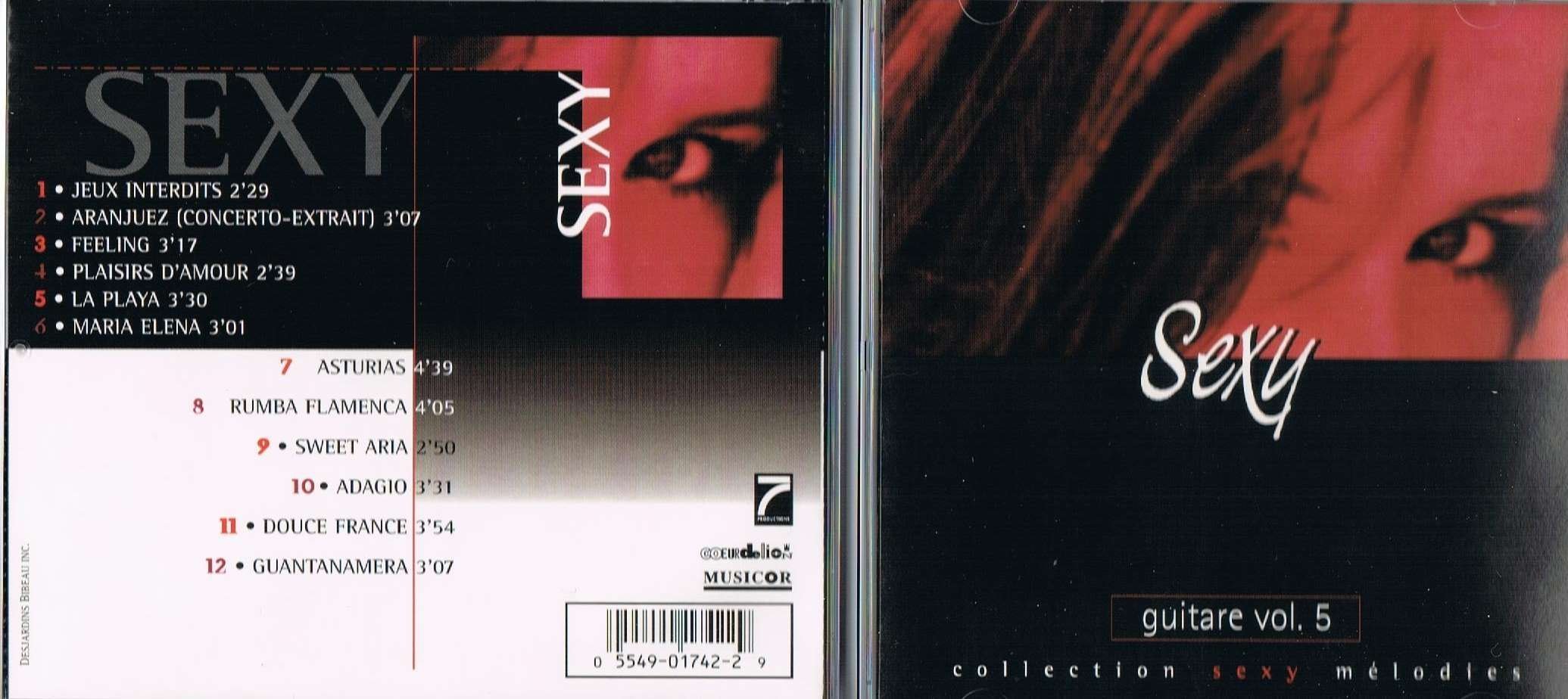 Sexy Guitare, Volume 5 - Collection Sexy Mélodies [Audio CD] Sexy Guitare Band