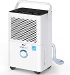 4500 Sq.ft Dehumidifier for Basement and Garage, 80 Pints Home Dehumidifier with Drain Hose and Water Tank, Quiet Dehumidifiers for Bedroom, Living Room, Office.
