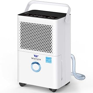 40 Pint Dehumidifier for Basement & Home, Covers 2500 Sq.Ft, with Drain Hose & Auto Humidity Control, Quiet for Bedroom, Bathroom, Garage – Déshumidificateur 40 Pintes. - Amazon product rated Grade A