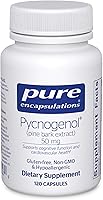 Vista 8 de Pure Encapsulations Pycnogenol (extracto de corteza de pino) 50 mg Suplemento hipoalergénico para apoyar la función cognitiva y la salud