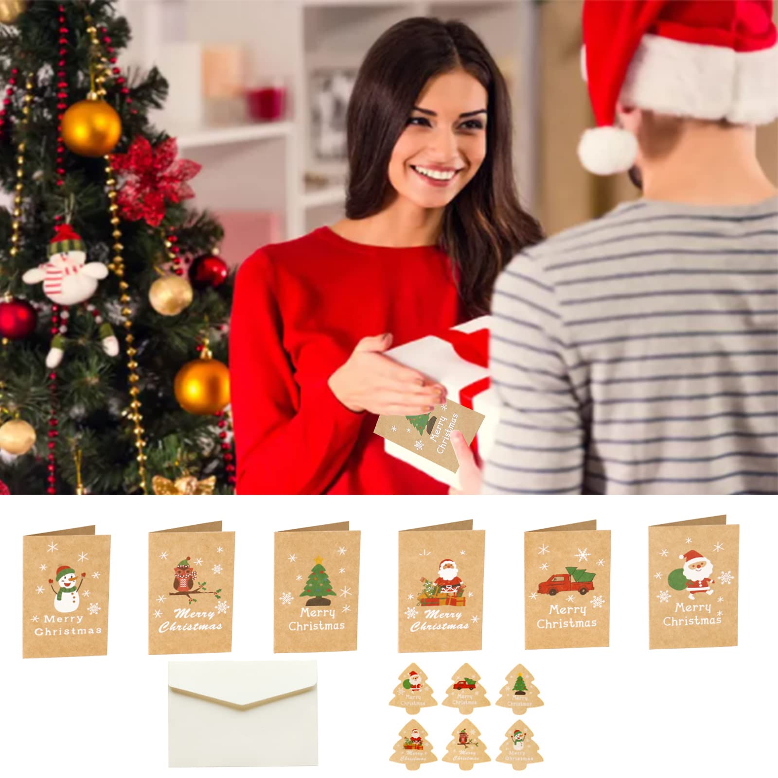 Merry Christmas Cards Santa Elk DIY Diamond Painti... – Grandado