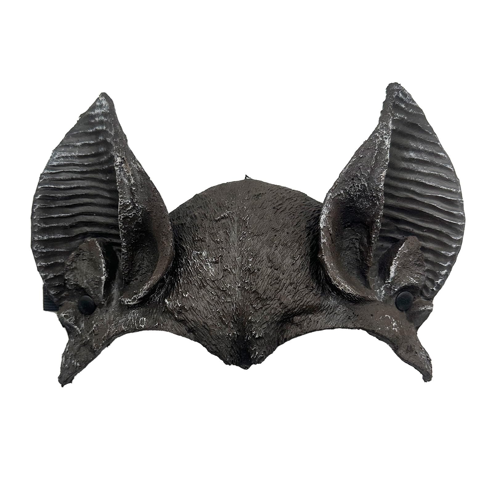 Halloween Bat Ears Hat Headband Mouth Halter Mask Set Horror Vampire Half Face Mask PU Foam Animal Headwear for Adult Halloween Cosplay Easter Carnival Roleplay Dress Up Party Masquerade Costume Props - Image 4