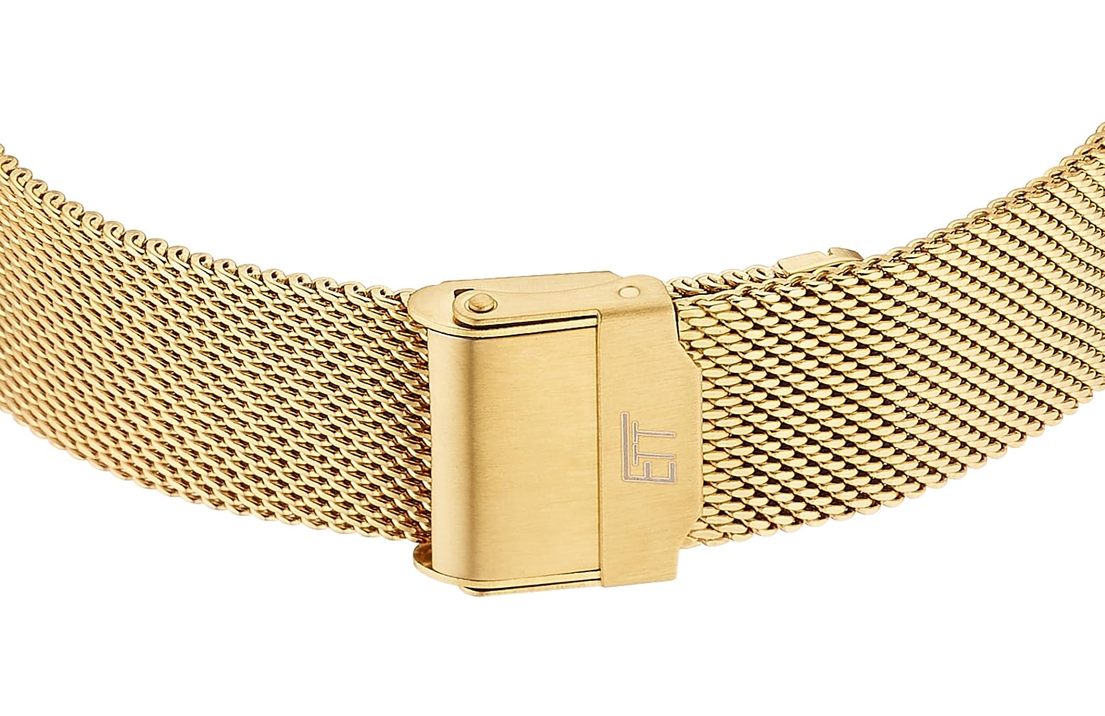 ETT Eco Tech Time Funk Solar Damen Uhr Analog mit Edelstahl,Leder Armband ELS-11619-11MS