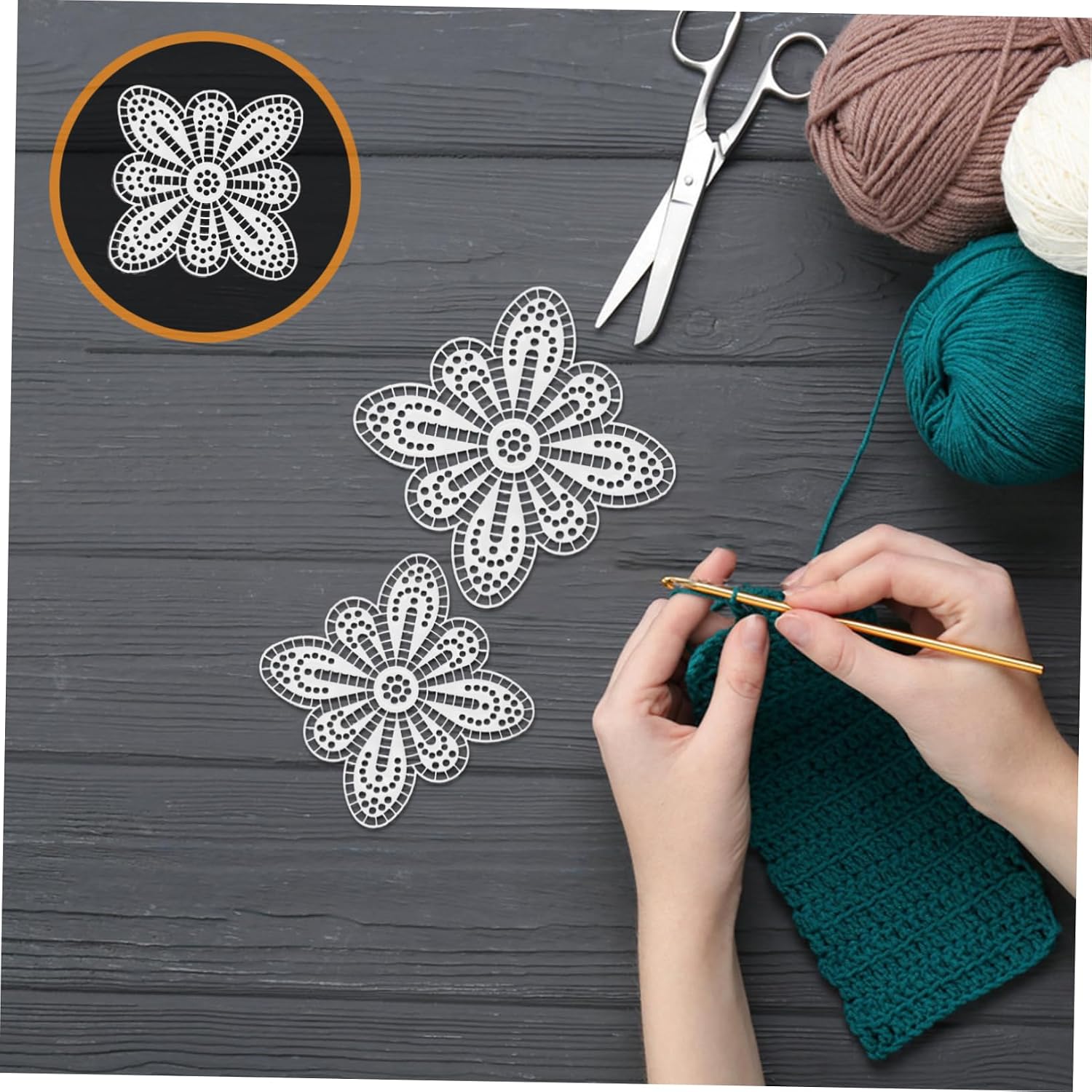 TEHAUX 15pcs Plastic Mesh Sheets for DIY Crafts Durable Plastic Canvas for Bag Knitting Versatile Mesh Patterns for Creative Projects Includes Large Medium Small