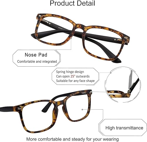 Miniatura 2 de YEIN Gafas de lectura bifocales, gafas de sol marrones fotocromáticas, aumento de 0.00+2.00 para hombresmujeres