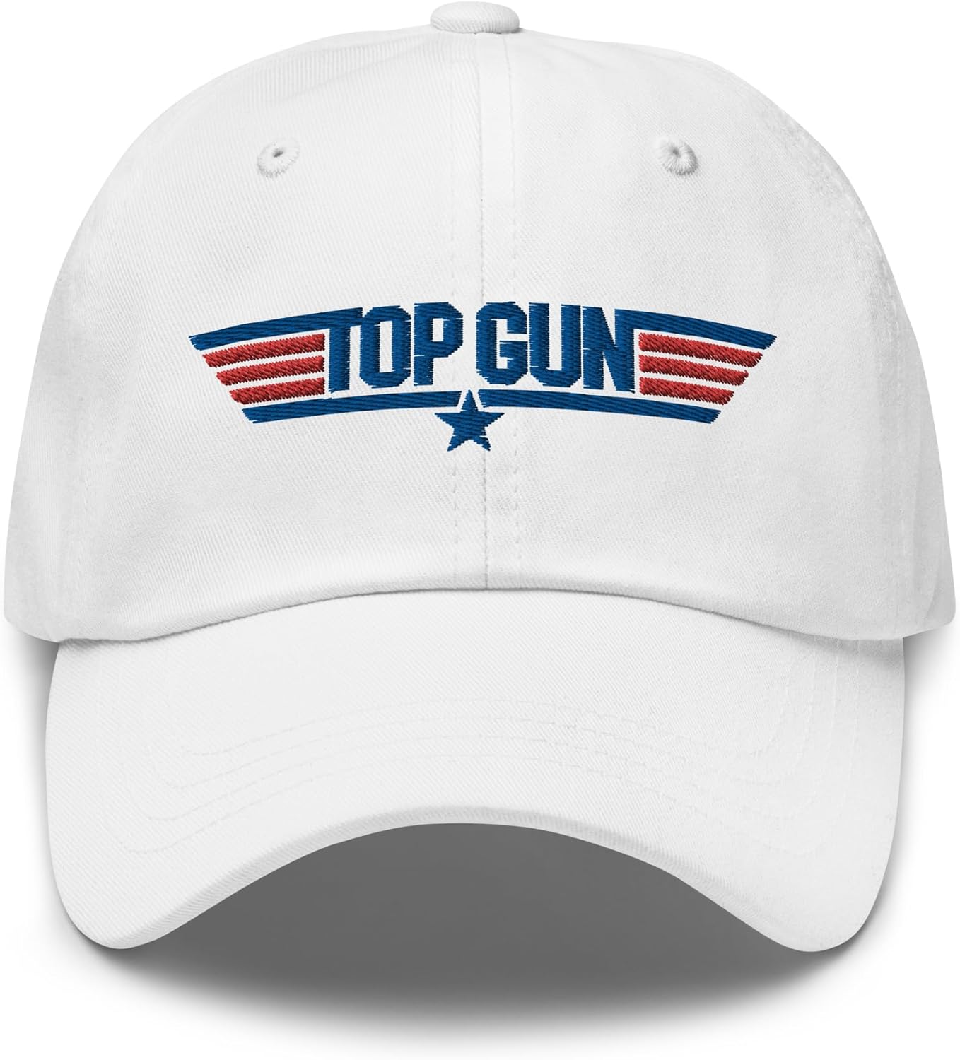 Top Gun Paramount Red & Blue Logo Classic Baseball Hat - Officially Licensed