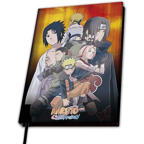 Naruto Shippuden - Notebook A5 - Konoha Group