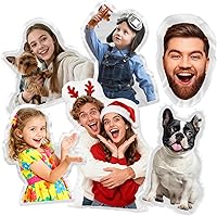 Vista 1 de Almohadas personalizadas con imagen, almohada corporal personalizada, almohada personalizada para mascotas, regalos conmemorativos, regalos