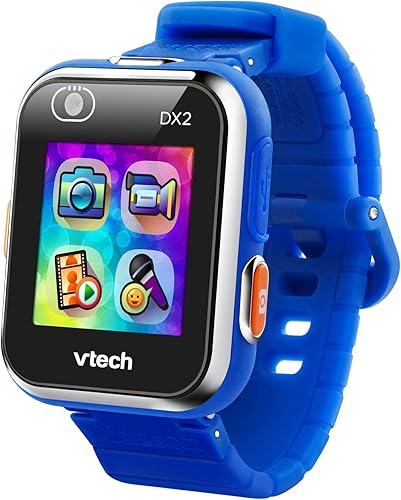 VTech Kidizoom DX2 - Reloj inteligente para niños con doble cámara, Azul