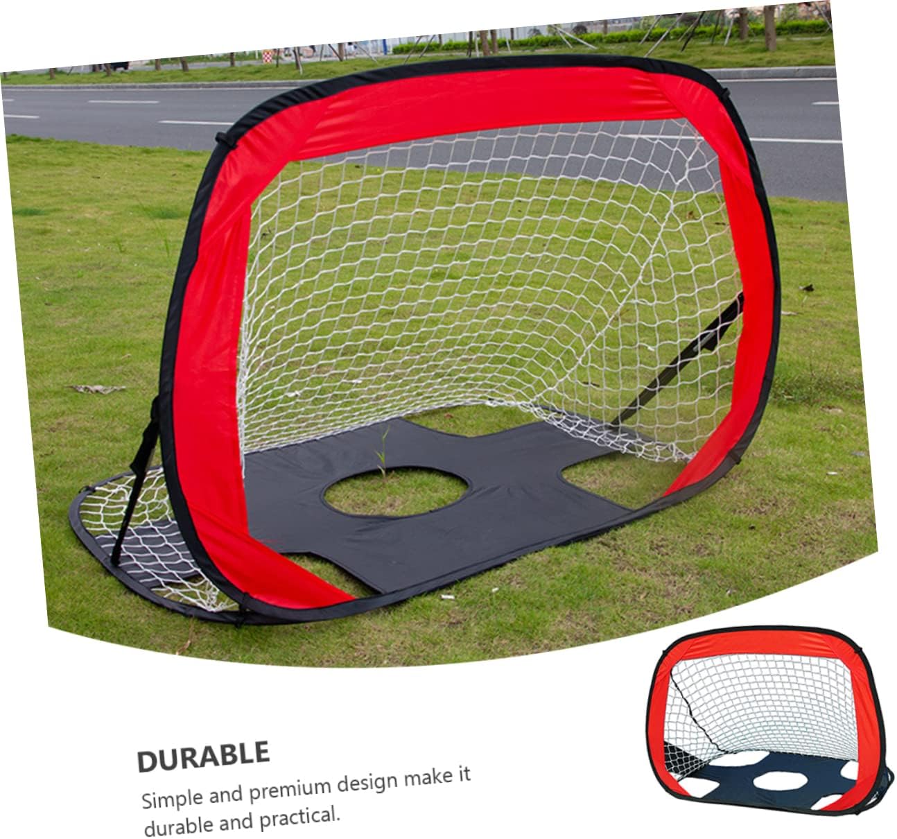 Boys and Girls Portable Soccer Goal Net Frame Oxford for Backyard Play