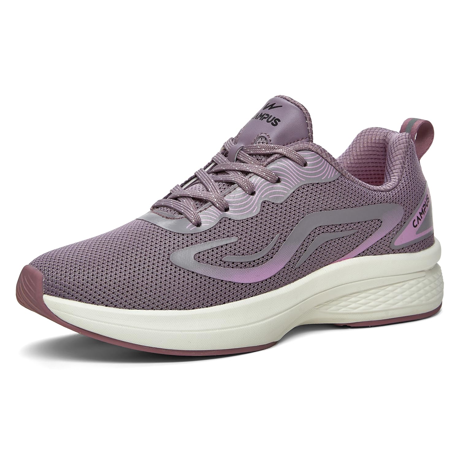 Campus Womens Siren BLK/Purple Running Shoes - 7UK/India 22L-961 (B0D5BGNQCL) Amazon Price History, Amazon Price Tracker