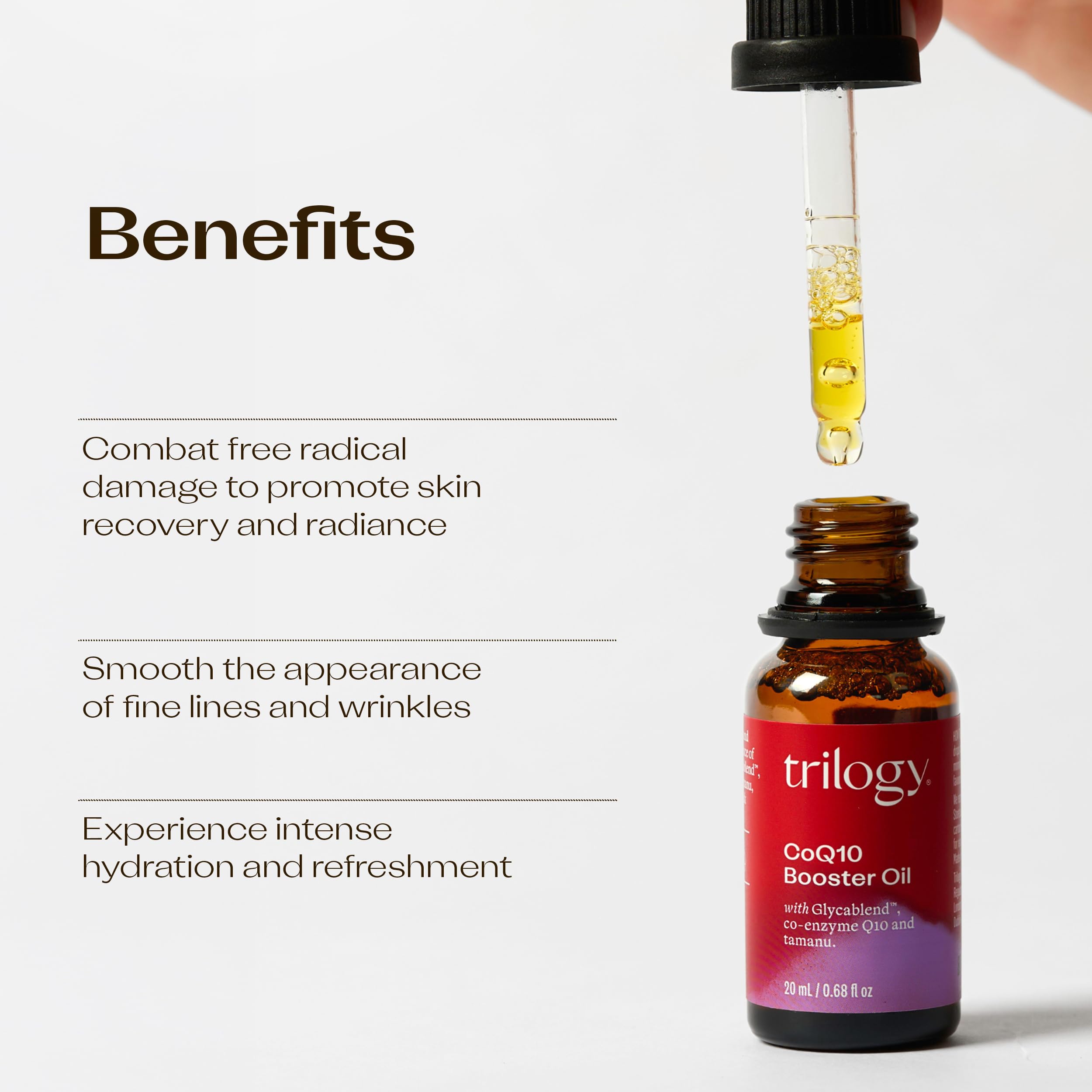 Trilogy CoQ10 Booster Oil with Tamanu, Macadamia & Black Caraway