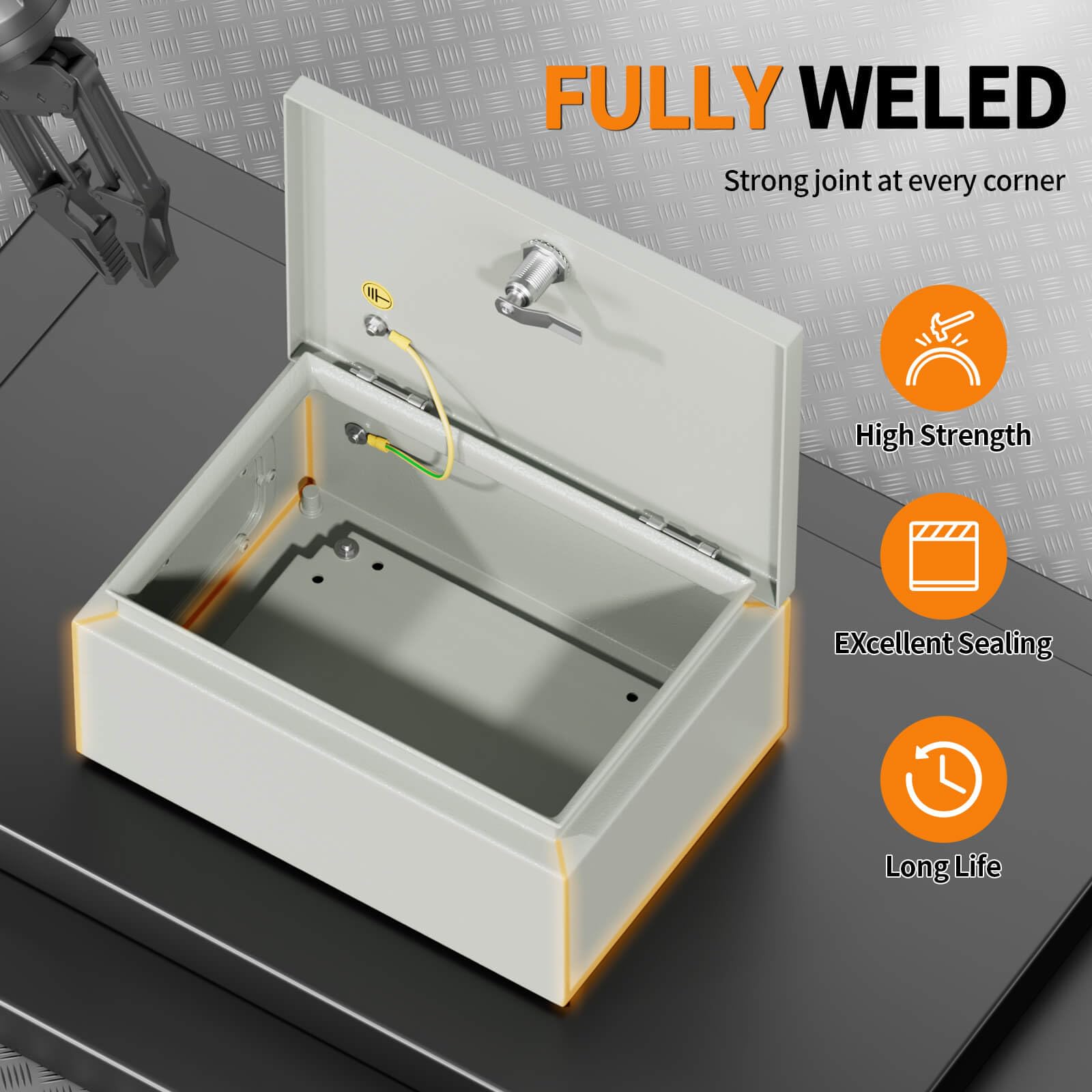 Waterproof Metal Electrical Box - IP65 -2