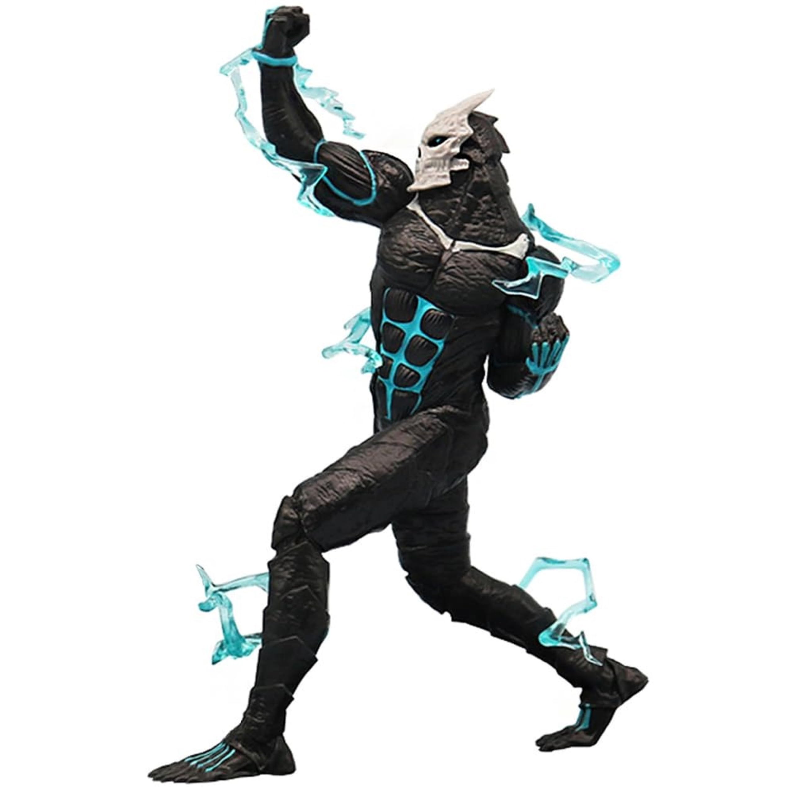 Kaiju No. 8 Kafka Hibino Monster Form Action Pose Anime Figure | 19cm Black Suit with Blue Energy Effect Figurine for Table, Desk, Car & Shelf Decor | Gift for Anime Fans & Friends-image-18